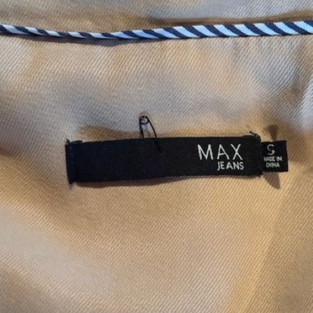 Georgeus MaxJeans Rose Smoke Tencel  Draped Jacket - Picture 5 of 7